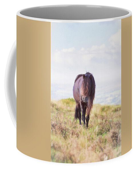Horse Coffee Mug featuring the photograph Arthek III - Horse Art by Lisa Saint