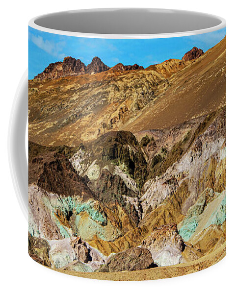 National Parks Coffee Mug featuring the photograph Artist's Palette Death Valley by David Salter