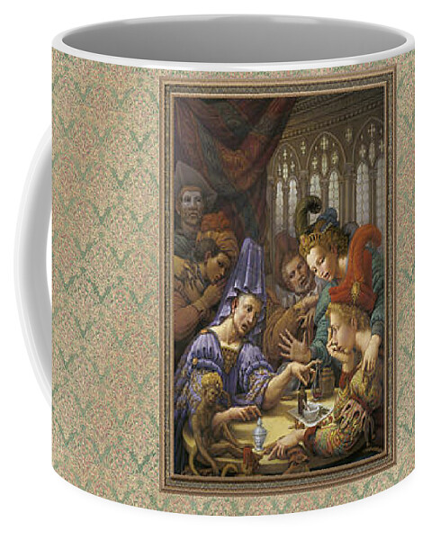 Fortune Teller Coffee Mug featuring the pastel The Fortune Teller by Kurt Wenner