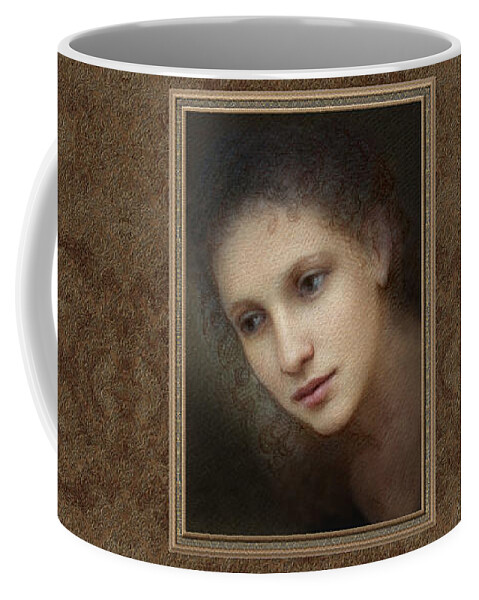 Spring Coffee Mug featuring the pastel Spring Allegory by Kurt Wenner