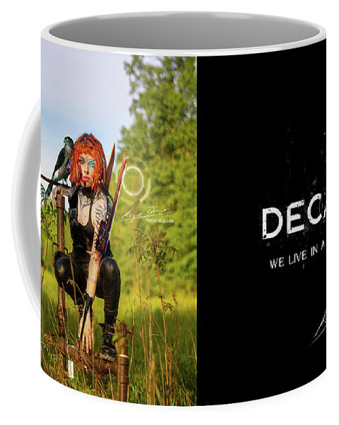 Argus Dorian Coffee Mug featuring the digital art Project AIR OTC IV by Argus Dorian