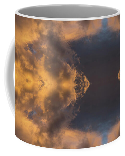 Clouds Coffee Mug featuring the digital art Convergence of air and light by Adriana Mueller