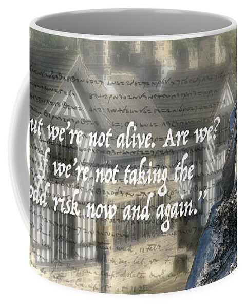 Albw Coffee Mug featuring the photograph Anne Lister - taking risks by Sue Leonard