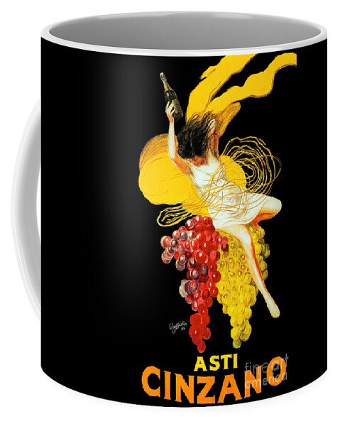 Asti Cinzano Coffee Mug featuring the painting Asti Cinzano Advertising Poster by Leonetto Cappiello