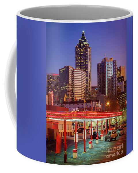 America Coffee Mug featuring the photograph Atlanta Drive-In by Inge Johnsson