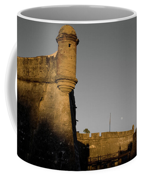 Augustine Moon Coffee Mug featuring the photograph Augustine Moon by Dylan Punke