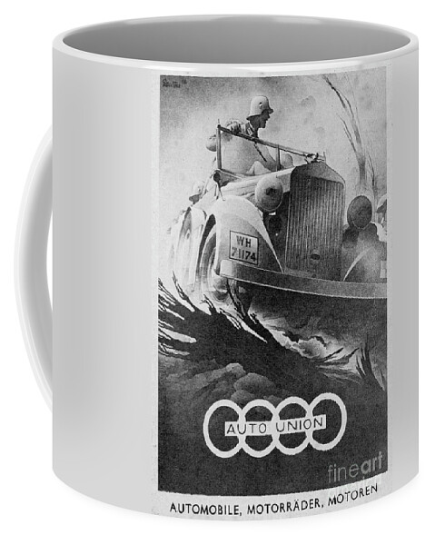 Auto Union Coffee Mug featuring the photograph Auto Union by Oleg Konin