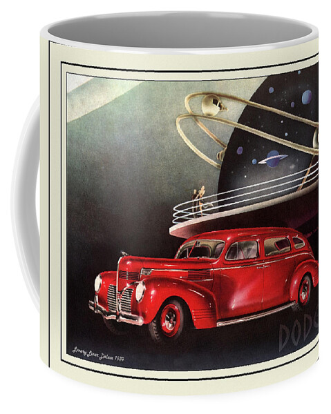 1939 Dodge Deluxe Coffee Mug featuring the photograph Automotive Art 529 by Andrew Fare