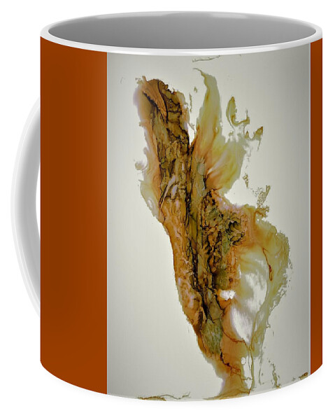 Autumn Coffee Mug featuring the painting Autumn Flight by Angela Marinari
