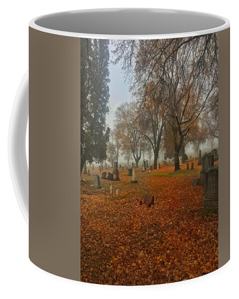 Autumn Coffee Mug featuring the photograph Rest In Peace by Jerry Abbott