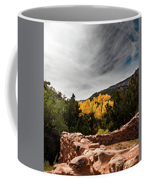 Autumn Coffee Mug featuring the photograph Autumn in the Jemez by Neala McCarten
