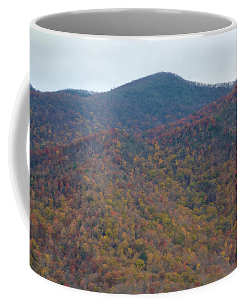 Mountain Coffee Mug featuring the photograph Autumn in the Mountains by Richie Parks