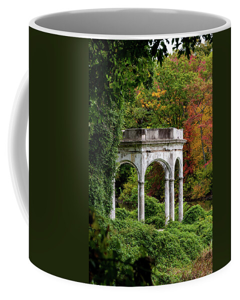 Autumn Coffee Mug featuring the photograph Autumn in Tibbetts Brook Park 2 by Kevin Suttlehan