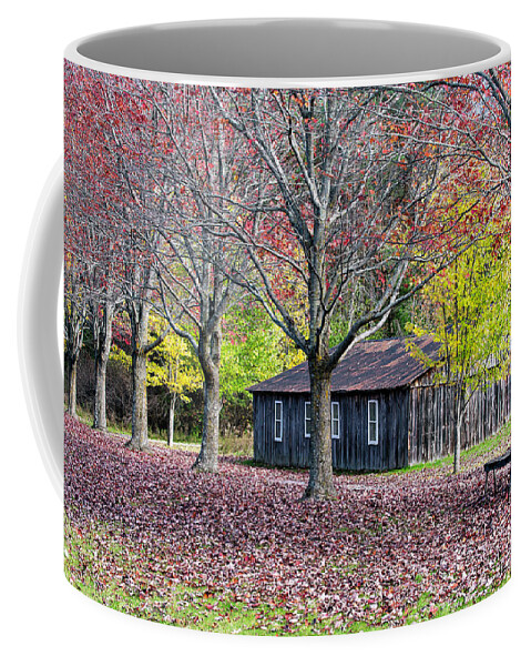 Autumn Coffee Mug featuring the photograph Autumn Scene - Mill of Kintail by Rick Shea