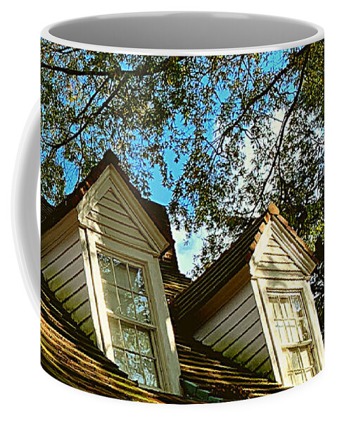 Old Coffee Mug featuring the photograph Autumn Shade by Lee Darnell