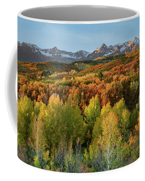 Autumn Coffee Mug featuring the photograph Autumn Splendor by Angela Moyer