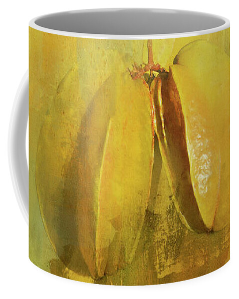 Star Fruit Coffee Mug featuring the photograph Averrhoa Carombola Star Fruit by HH Photography of Florida