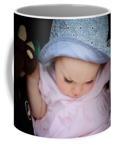 Baby Coffee Mug featuring the photograph Babies by Veronica Batterson