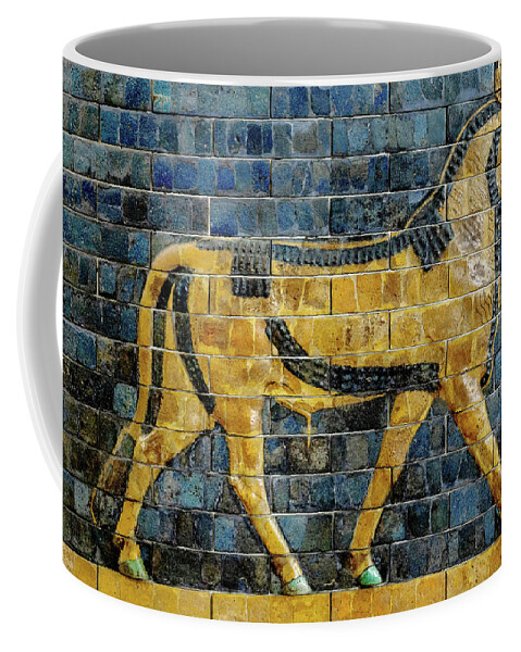Babylonian Aurochs Coffee Mug featuring the photograph Babylonian Aurochs 02 by Weston Westmoreland