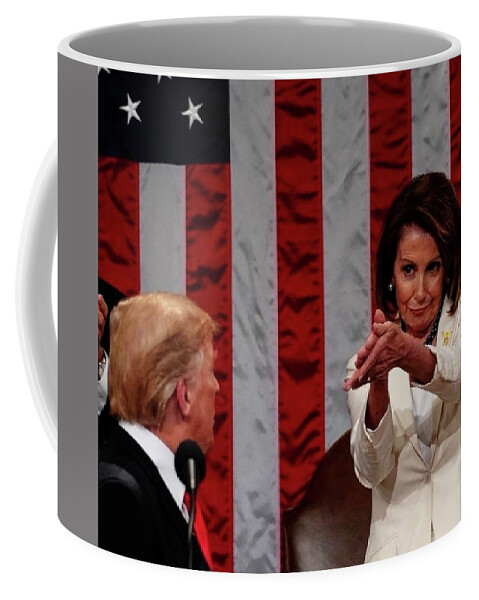 Clap-back Coffee Mug featuring the photograph Back at yu Sir by Trevor A Smith