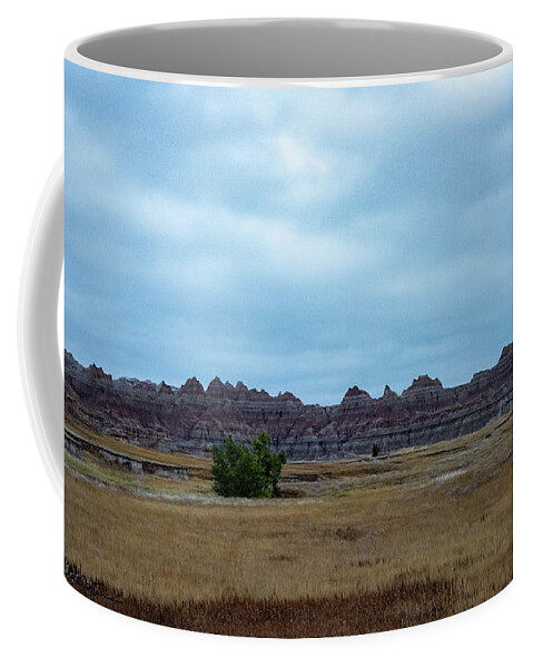  Coffee Mug featuring the photograph Badlands 1 by Wendy Carrington