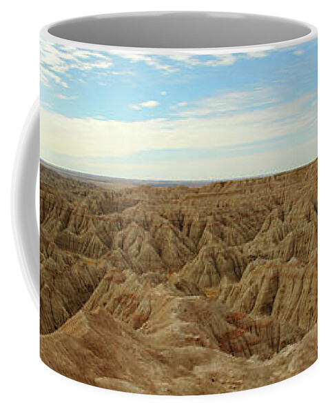 Badlands National Park Coffee Mug featuring the photograph Badlands National Park by Lens Art Photography By Larry Trager