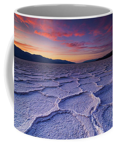 Death Valley National Park Coffee Mug featuring the photograph Badwater Basin Death Valley National Park, California, USA by Neale And Judith Clark