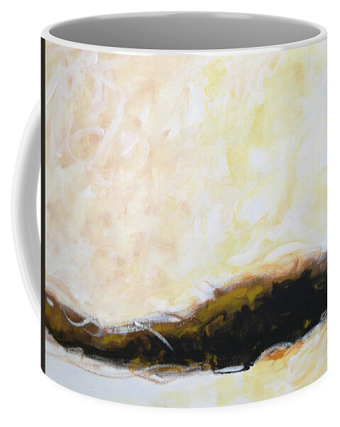 Abstract Art Coffee Mug featuring the painting Balance by Amy Giacomelli