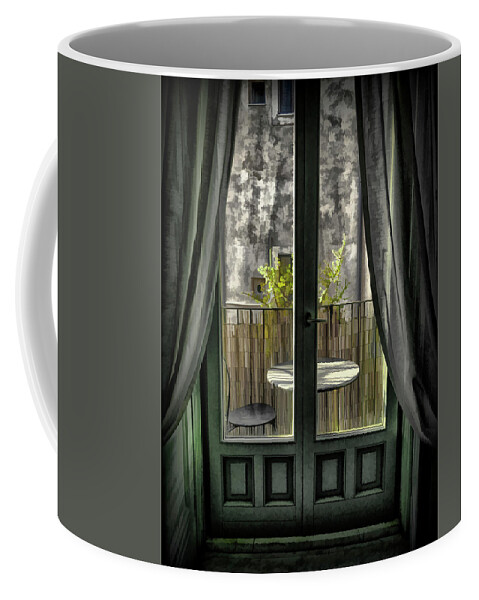 Catania Coffee Mug featuring the photograph Balcony in Catania by Monroe Payne