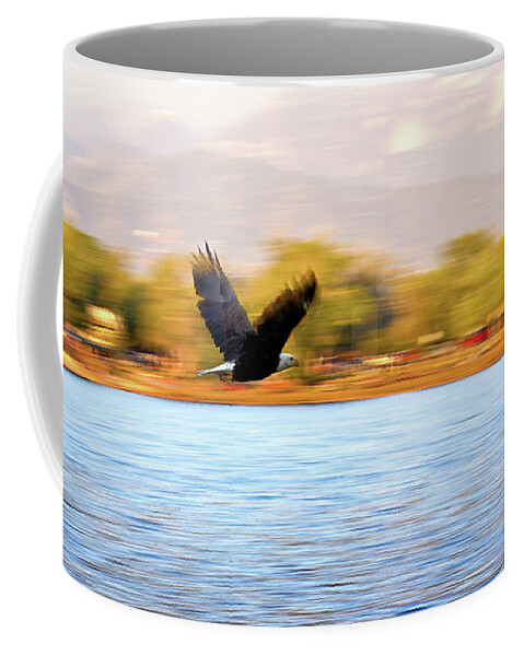 Bald Eagle Coffee Mug featuring the photograph Bald Eagle by Bob Falcone
