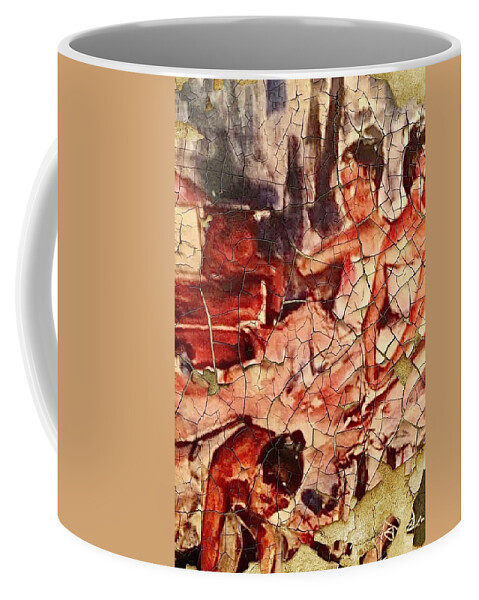  Coffee Mug featuring the painting Ballerina 2.0 by Angie ONeal