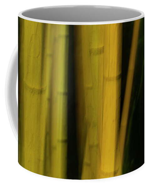 Bamboo Coffee Mug featuring the photograph Bamboo Blur 1 by Melissa Southern