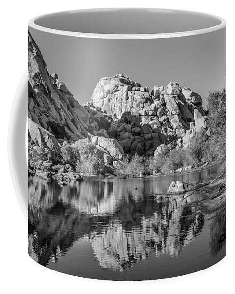 Joshua Tree National Park Coffee Mug featuring the photograph Barker Dam Reservoir by Robert Miller