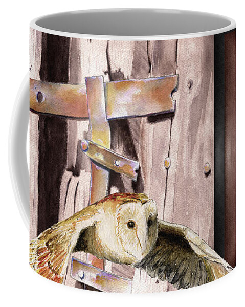 Barn Finds Coffee Mug featuring the digital art Barn Finds / Picnic by David Squibb