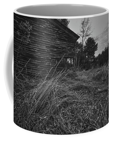 Farm Coffee Mug featuring the photograph Barn On The Hill by Bob Orsillo
