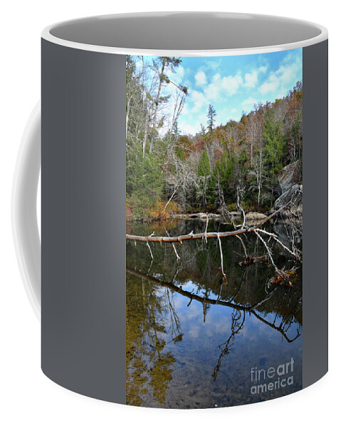 Tennessee Coffee Mug featuring the photograph Barnett Bridge 13 by Phil Perkins