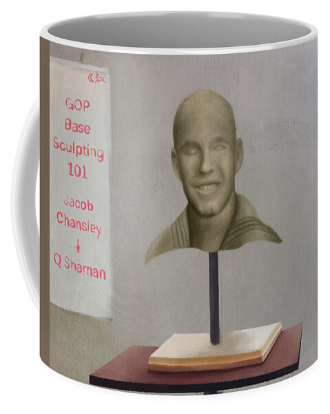  Coffee Mug featuring the digital art Base Sculpting 101 Jacob by Jason Cardwell