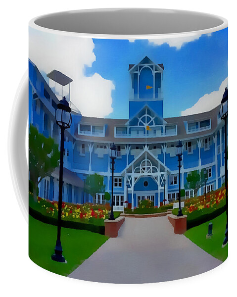 Beach Club Disney Resort Print EPCOT Resort Walt Disney World Wall Art Disney  Home Decor Coffee Mug by Buena Vista Gifts - Fine Art America