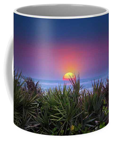 Sunrise Coffee Mug featuring the photograph Beach Sunrise by Mark Andrew Thomas