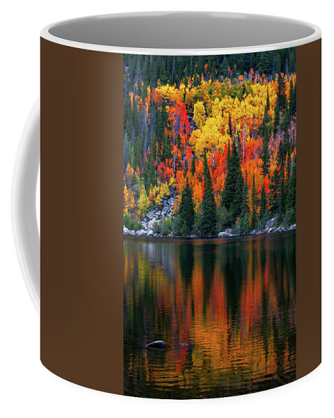 Bear Lake Coffee Mug featuring the photograph Bear lake 4 by Bitter Buffalo Photography