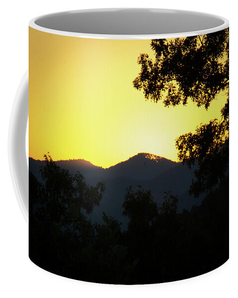 Sunset Coffee Mug featuring the photograph Beautiful Sunset by Demetrai Johnson
