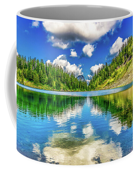 Lake Coffee Mug featuring the photograph Beautiful Twin Lakes by Mark Joseph