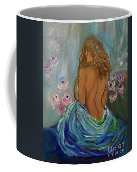 Beauty Coffee Mug featuring the painting Beauty Jenny Lee Discount by Jenny Lee