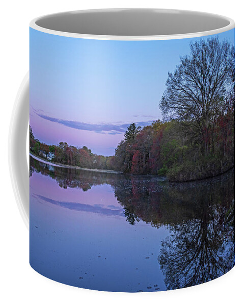 Billerica Coffee Mug featuring the photograph Beaver Pond Sunrise Billerica Massachusetts by Toby McGuire