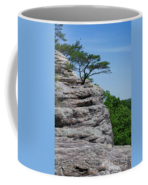 View Coffee Mug featuring the photograph Bee Rock Overlook 10 by Phil Perkins