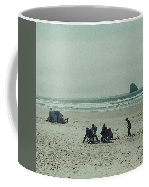 Beach Coffee Mug featuring the digital art Before The Fall by Chriss Pagani