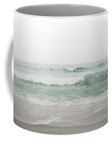 Coast Coffee Mug featuring the photograph Beneath The Fog 2- Photography by Linda Woods by Linda Woods
