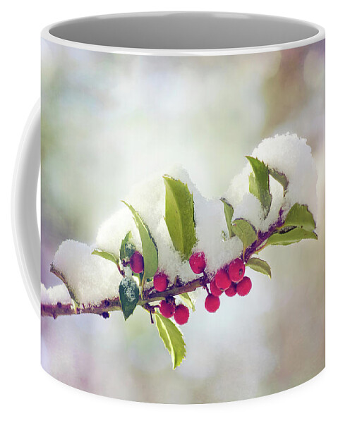 Branch Coffee Mug featuring the photograph Berry Beautiful by Kathi Mirto