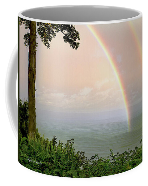 Rainbow Coffee Mug featuring the photograph Better Days Ahead by Rebecca Samler