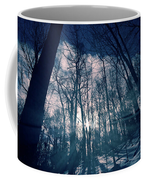 Light Coffee Mug featuring the photograph Between The Light And The Shadow by Carl Marceau